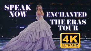 Taylor Swift - The Eras Tour (Enchanted 4K performance with lyrics)