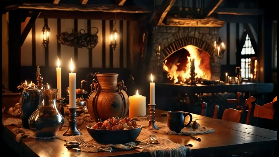 Jazzy Instrumental 🎷 Cozy Fireplace Ambience for Relaxation & Warmth 🔥